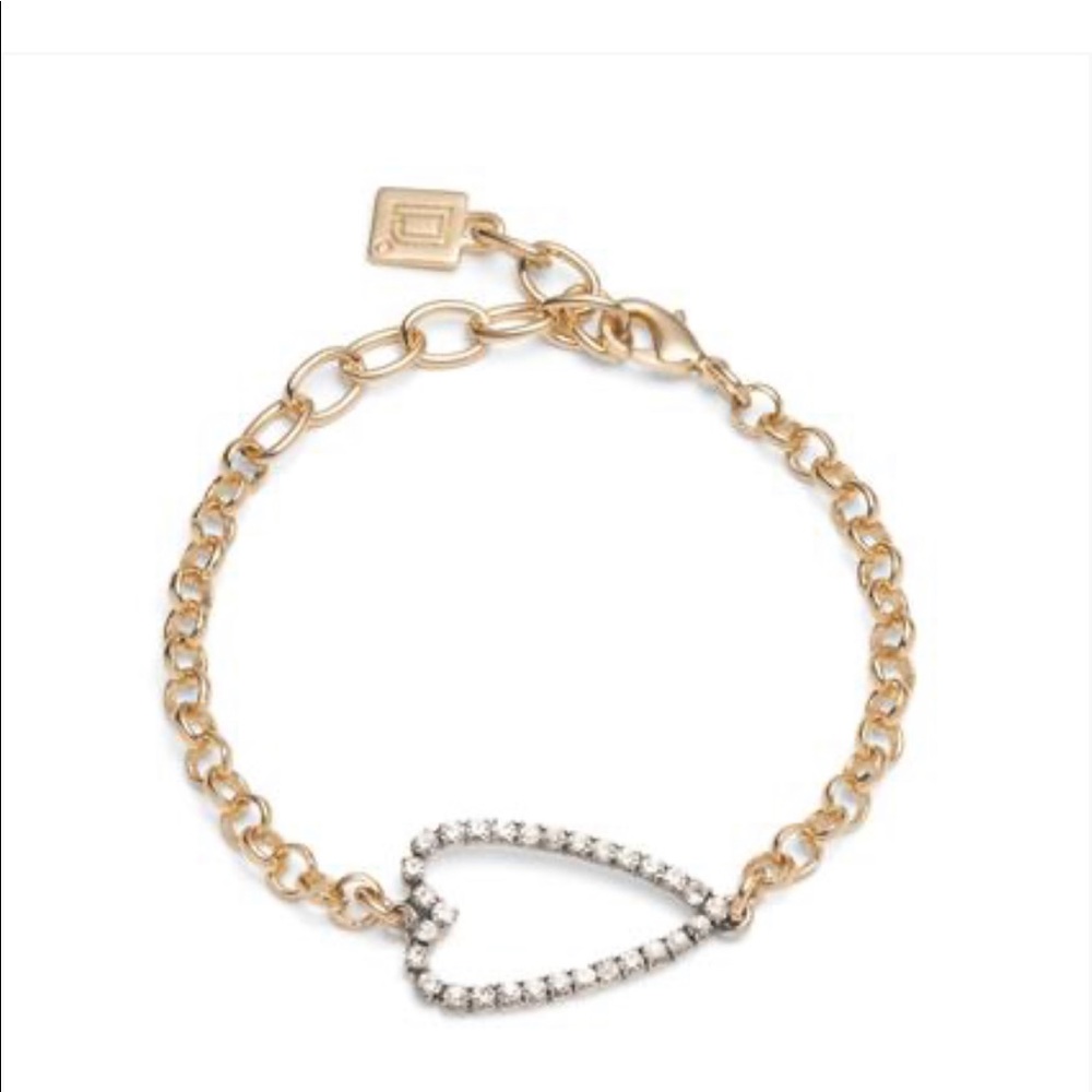 Dannijo Marcel Heart Bracelet